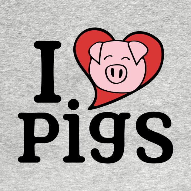 I love pigs by bubbsnugg